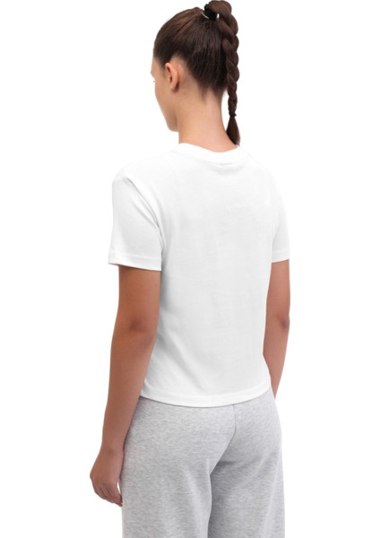 Wb 11ASYA-T 5pr Ekru Kadın Kısa Kol T-Shirt