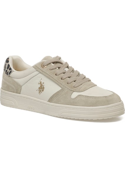 U.s.polo Assn Petra 5pr Bej Hakiki Deri Casual Anatomik Spor Ayakkabısı