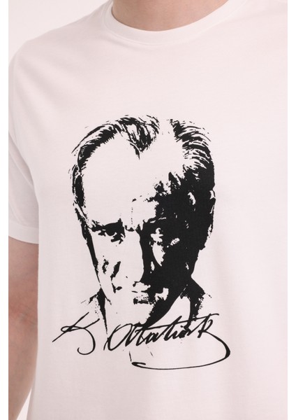 UL 11ATA-Y51 5FX Beyaz Unisex Kısa Kol T-Shirt