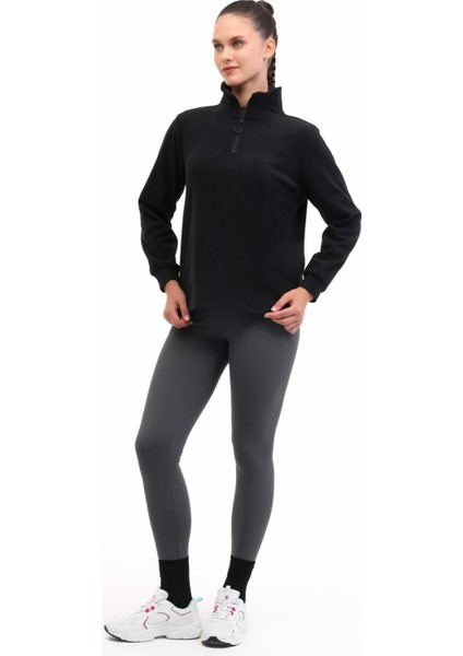 Wl 7unıq 5pr Siyah Kadın Polar