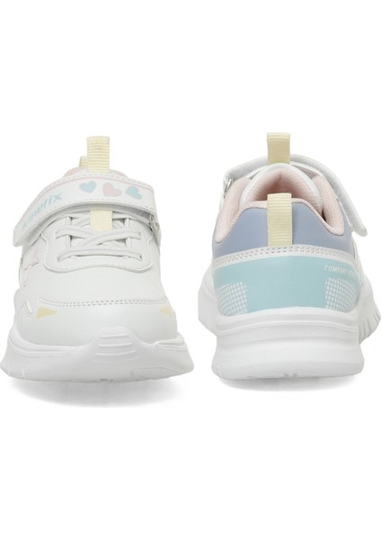 Esgan Pu P 5pr Beyaz Kız Çocuk Spor Ayakkabı
