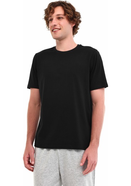 MB Pam C 11SN220 5pr Siyah Erkek Kısa Kol T-Shirt