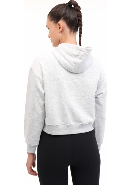 Wl 17JAAM BTS802 5pr Grı Melanj Kadın Sweatshirt