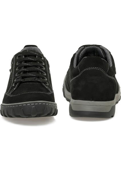 217111 M Waterresistant Günlük Siyah Erkek Ayakkabı