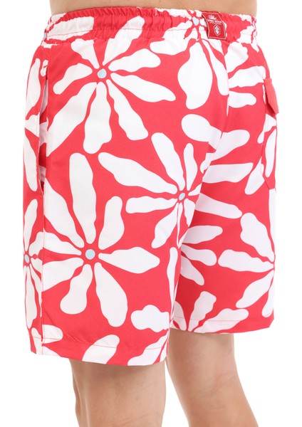 ml Eıdon 19HL-08 5fx Nar Çiçeği Erkek Deniz Şortu