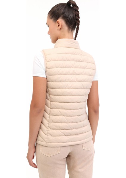 Wl 4WB 4SN34 5pr Ekru Kadın Yelek