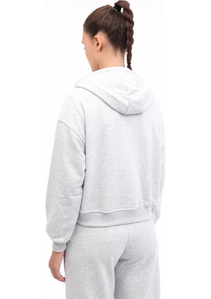 Wb 18AMMY-H 5pr Grı Melanj Kadın Eşofman Üstü