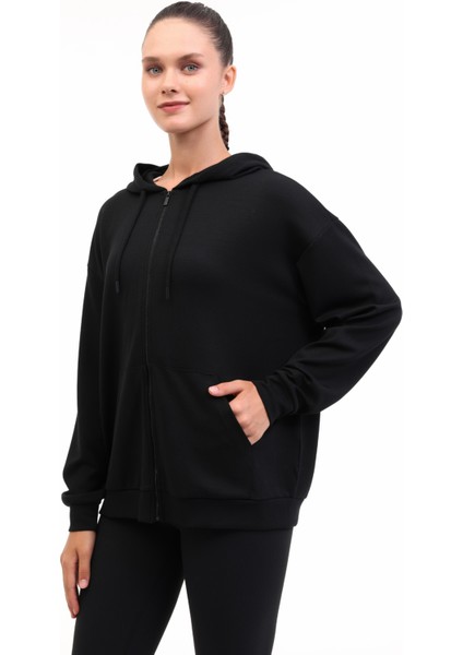 Wb Carla-H Gınsen 5pr Siyah Kadın Eşofman Üstü