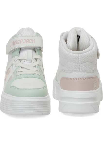 Crusel Hı 5pr Beyaz Kız Çocuk High Sneaker