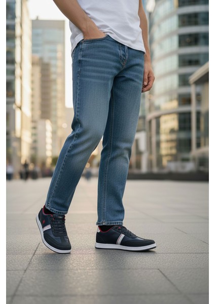 Kares 5pr Lacivert Erkek Sneaker