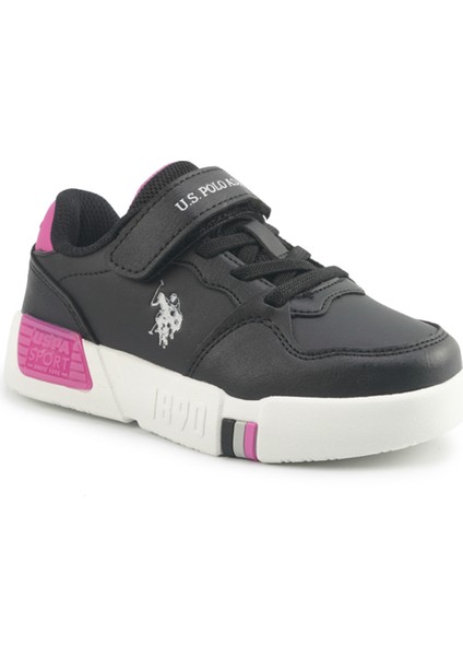 Uttes Jr 5pr Siyah Kız Çocuk Sneaker