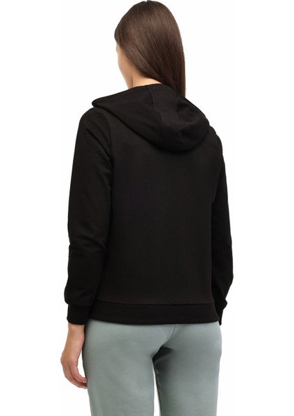 Wb SN77 5pr Siyah Kadın Eşofman Üstü