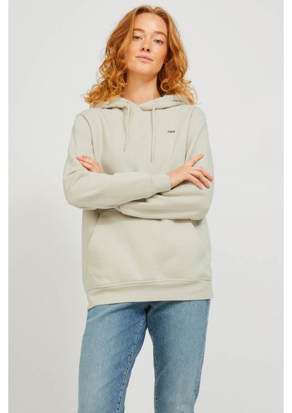 JXABBIE RLX LS EVERY HOOD Ekru Kadın Sweatshirt