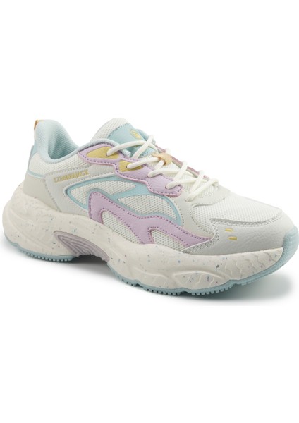 Fanto 5pr Kırık Beyaz Kadın Sneaker