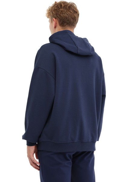 ml Ade 16BLO-04 5pr Lacivert Erkek Sweatshirt