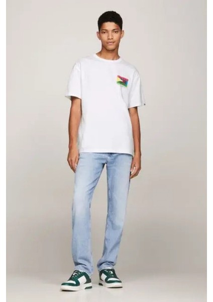 Tommy Jeans Erkek Regular Fıt T-Shirt