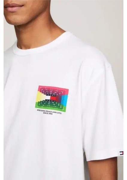 Tommy Jeans Erkek Regular Fıt T-Shirt