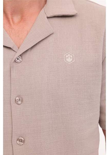 ml Raskol 61HL103 5fx Ekru Erkek Gömlek