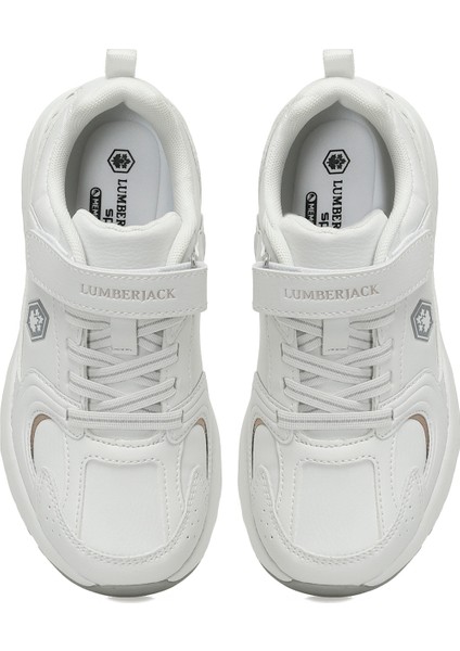 Pol Pu Jr 5pr Beyaz Kız Çocuk Spor Ayakkabı