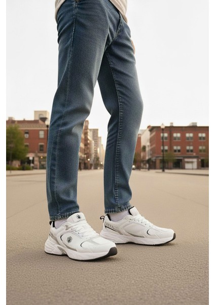 POL PU 5PR Beyaz Erkek Sneaker