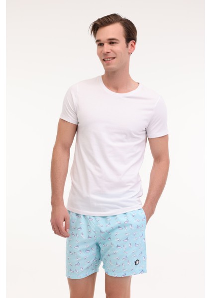 ml Bait 19HL-23 5fx Aqua Erkek Deniz Şortu