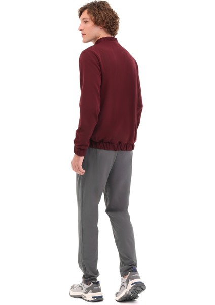 5W M-BS04 Woven T.suıt 5pr Lumberjack Erkek Eşofman Takım A102032525 Bordo