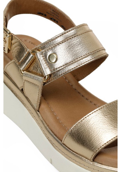 Inci Incı Luna 5fx Altın Kadın Düz Sandalet