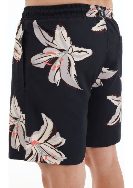 ml Hadrıa 19HL-115 5fx Siyah Erkek Deniz Şortu