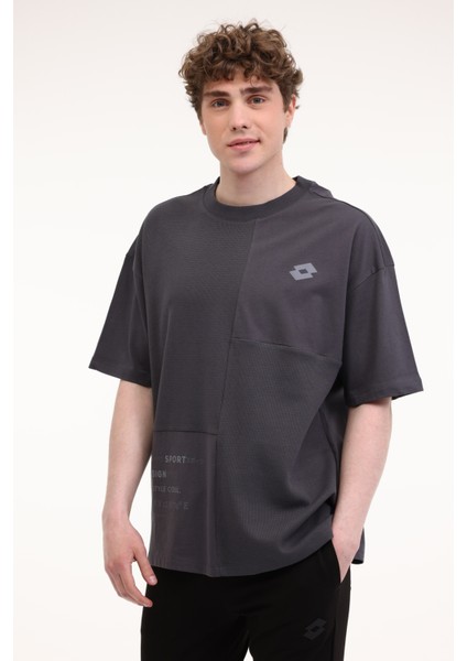 M-Perla Tee 5fx Antrasit Erkek Kısa Kol T-Shirt