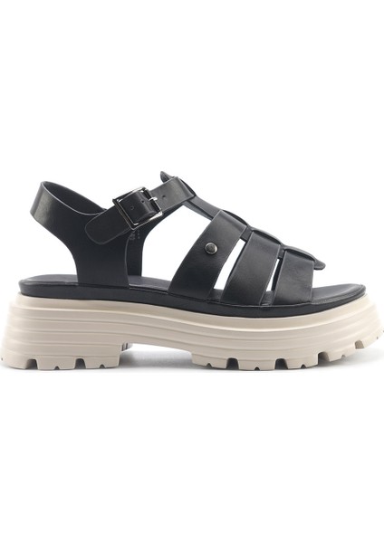 INCI CLARRA 5FX Siyah Kadın Spor Sandalet