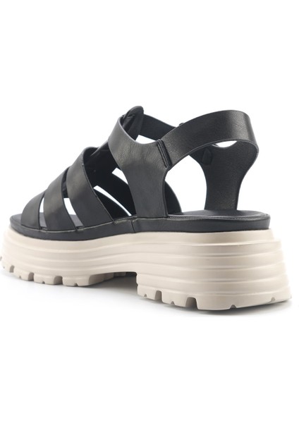 INCI CLARRA 5FX Siyah Kadın Spor Sandalet