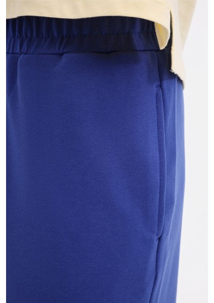 Wl Volena 22bt214 5fx Mavi Kadın Eşofman Altı