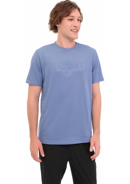 ml Baıc 11ITL806 5pr Mavı- Erkek Kısa Kol T-Shirt