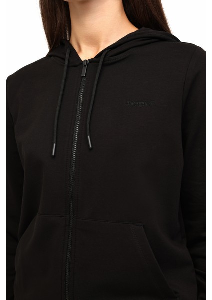 Wb SN77 5pr Siyah Kadın Eşofman Üstü