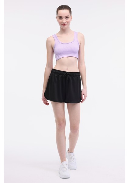 WL WEAR 2OKT914 5FX Siyah Kadın Şort