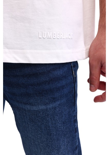 MB Ros 11HS113 5pr Ekru Erkek Kısa Kol T-Shirt