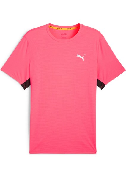RUN FAVORITE VELOCITY TEE Pembe Erkek Kısa Kol T-Shirt