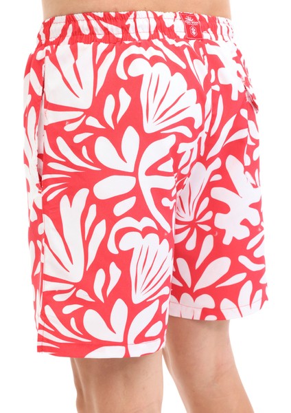 ml Radıa 19HL-04 5fx Kırmızı Erkek Deniz Şortu