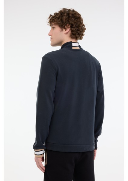 ML PAULT 18HS70 5FX Siyah Erkek Eşofman Üstü