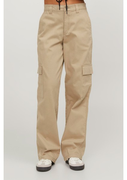 Jxkendal Straıght Cargo M Bej Kadın Pantolon