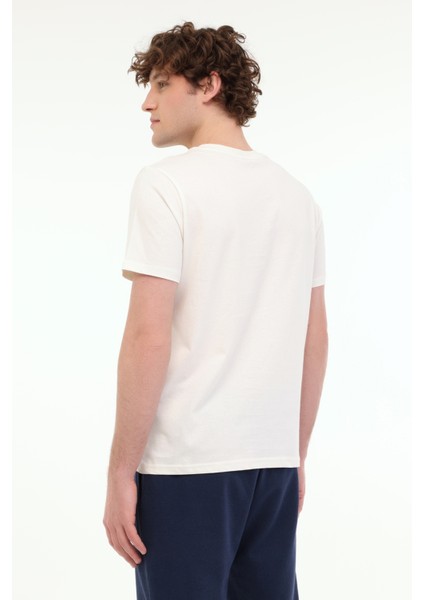 MB Pam V 11SN221 5fx Beyaz Erkek Kısa Kol T-Shirt