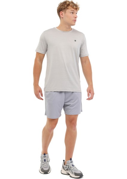 MB CT1328 Mln T-Sh 5pr Gri Erkek Kısa Kol T-Shirt