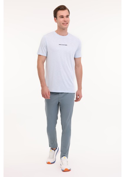 ML JASPER 11URB1052 5FX Mavi Erkek Kısa Kol T-Shirt