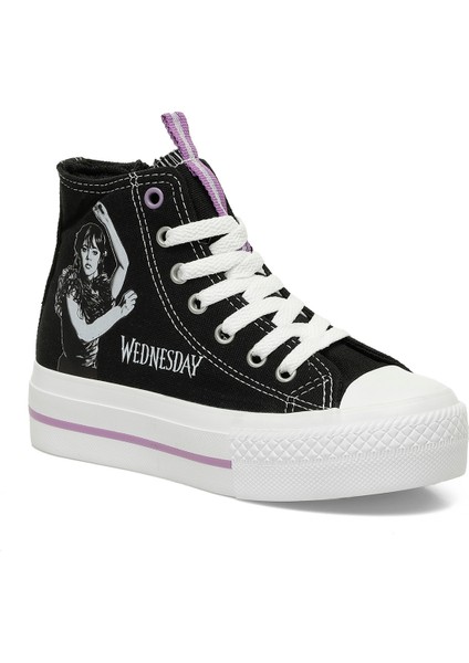 WENDE.F5FX Siyah Kız Çocuk High Sneaker