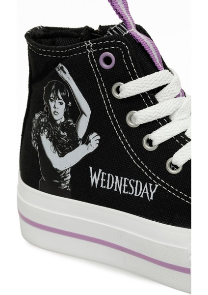 WENDE.F5FX Siyah Kız Çocuk High Sneaker
