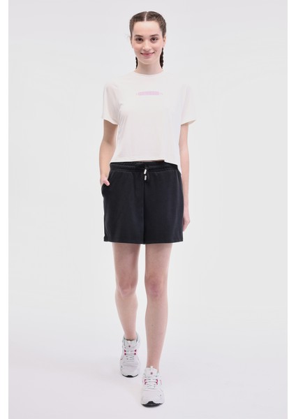 WL RAIN 20SS182 5FX Siyah Kadın Şort