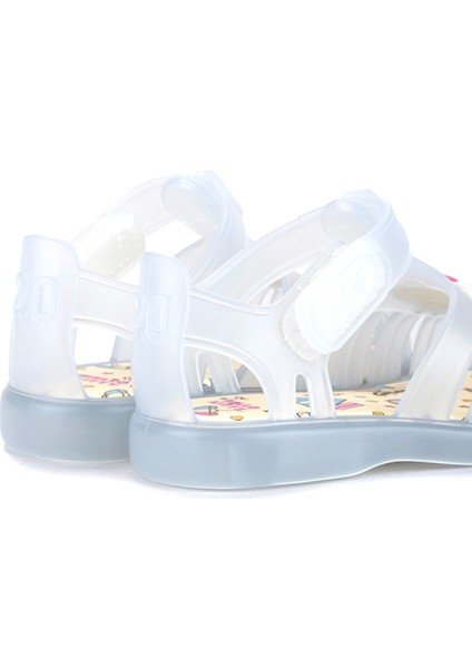 TOBBY V.KITTY Beyaz Unisex Çocuk Düz Sandalet