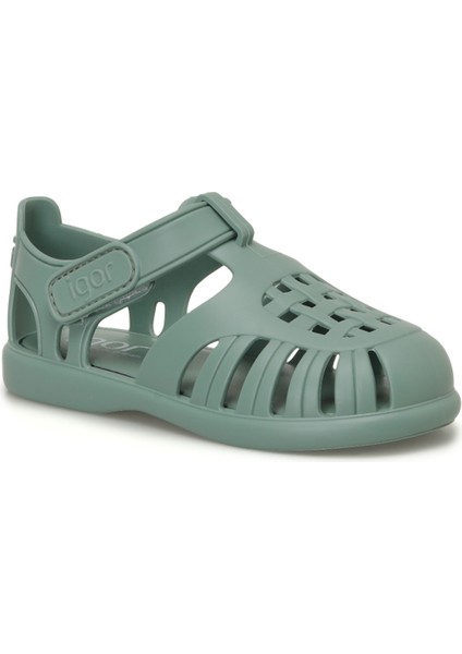 TOBBY SOLID Yeşil Unisex Çocuk Düz Sandalet