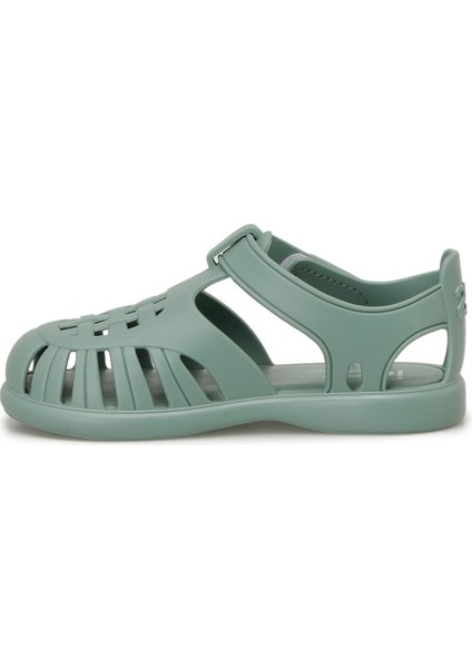 TOBBY SOLID Yeşil Unisex Çocuk Düz Sandalet