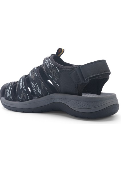 AVIDEN 5FX Siyah Erkek Sandalet